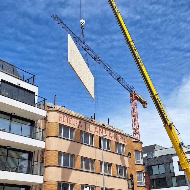 ATLANTA: CLT construction has started!