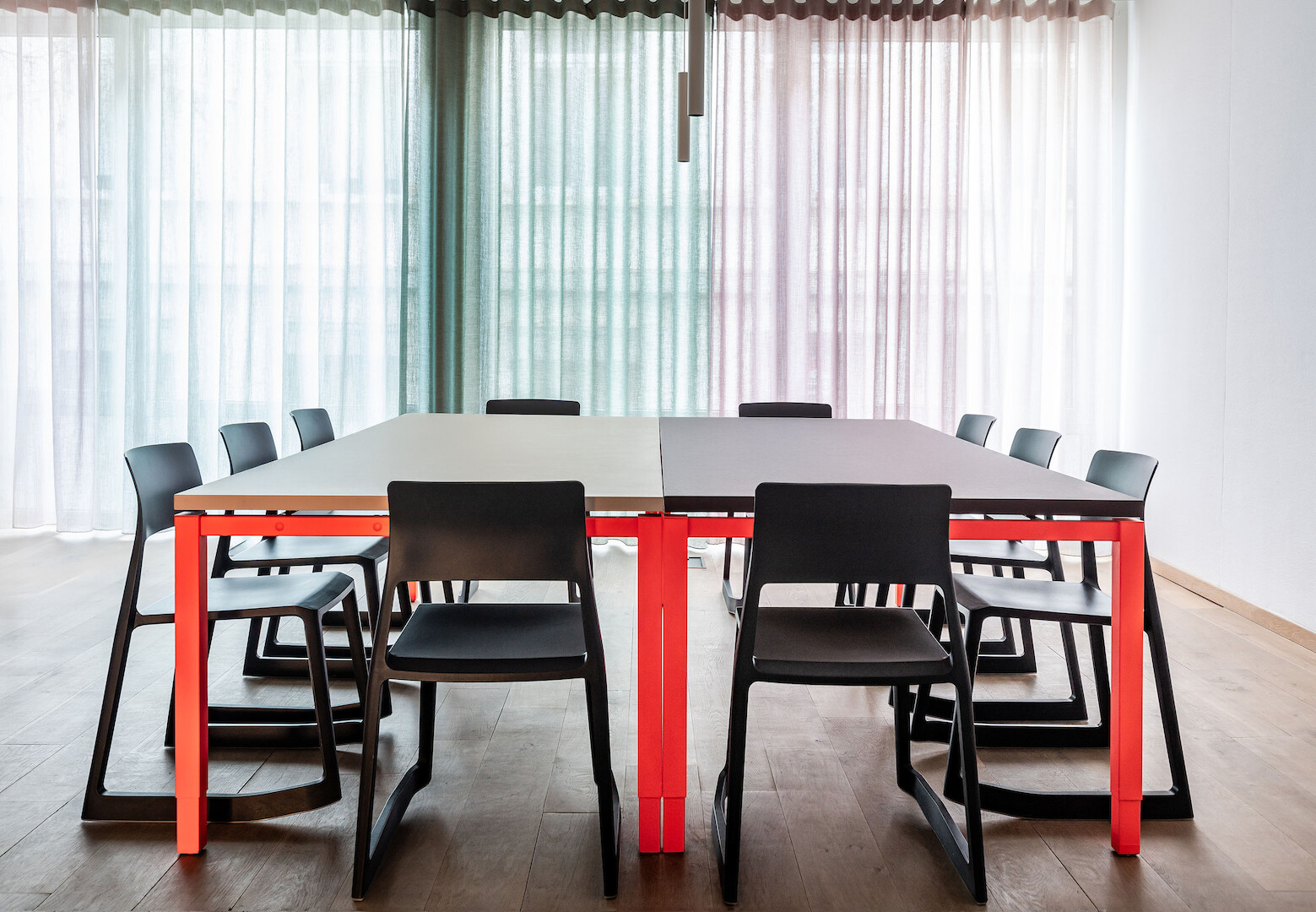 A soft-hued creative hub in the heart of Antwerp