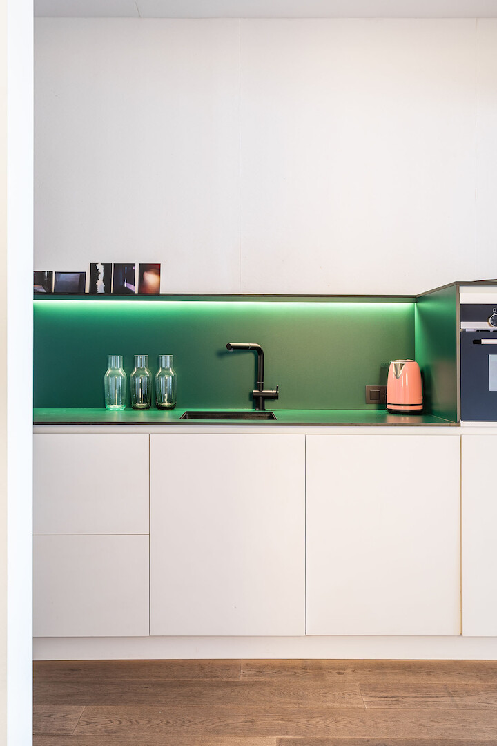 A soft-hued creative hub in the heart of Antwerp