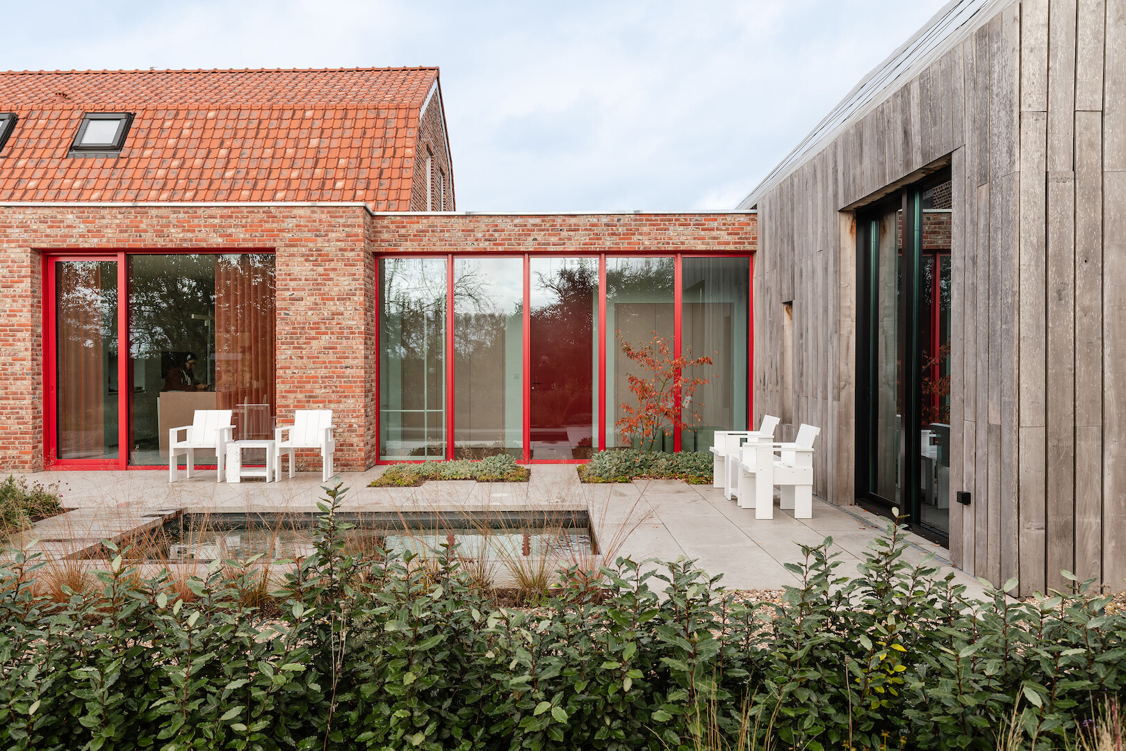 Family home combines adaptive reuse and new construction