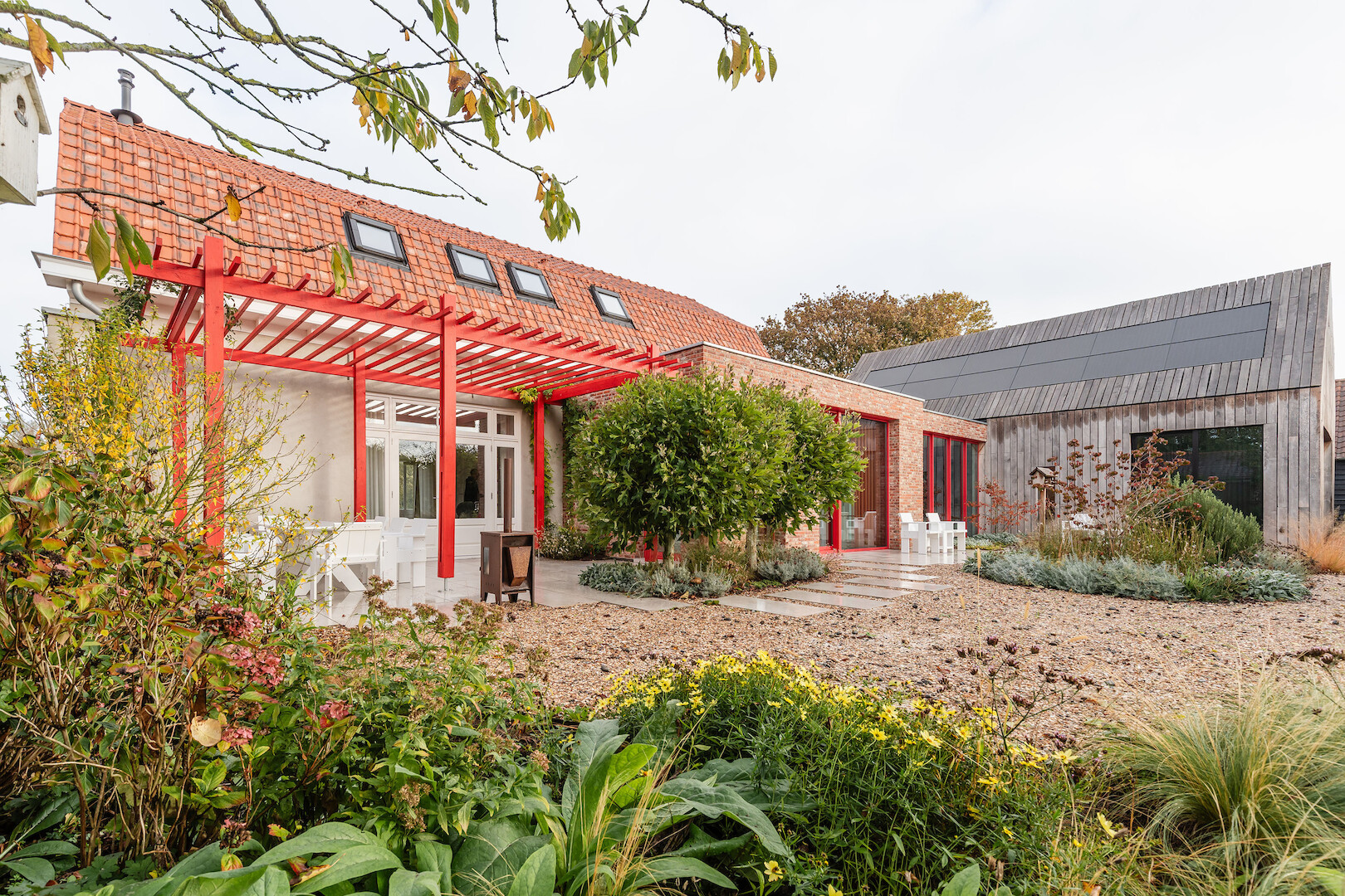 Family home combines adaptive reuse and new construction