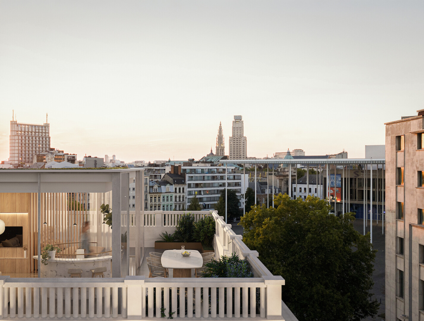 Neoclassicistische grandeur ontmoet hedendaags wonen op prominente locatie