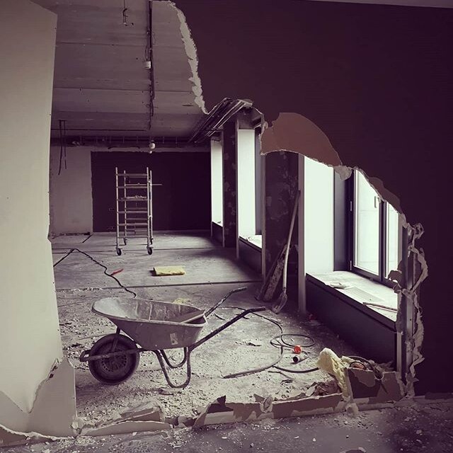 WOW FLY: demolition started, of we go! NWOW…