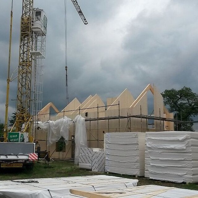 BUILDING WITH CLT: CLT is prefabricated and…