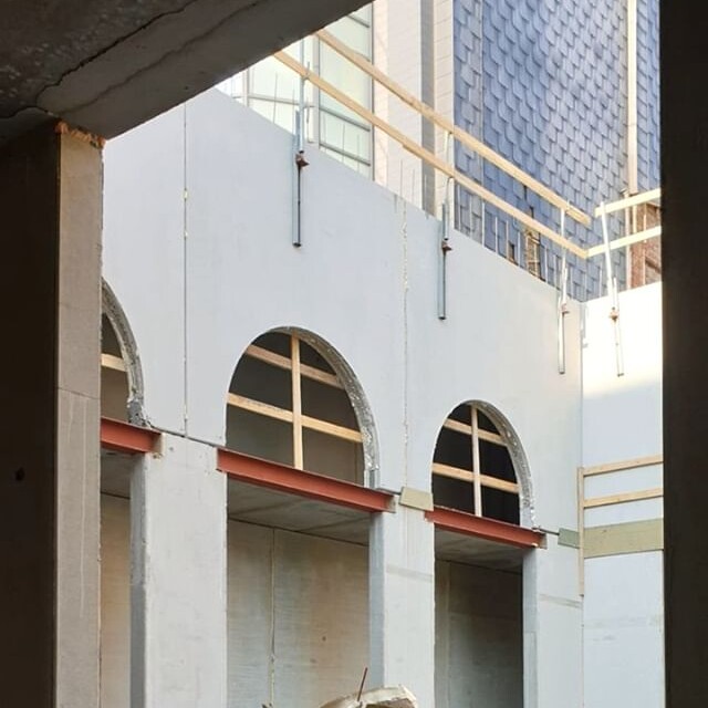 THE DUKE: The first arches are up too! ⁠ … ⁠ … ⁠…