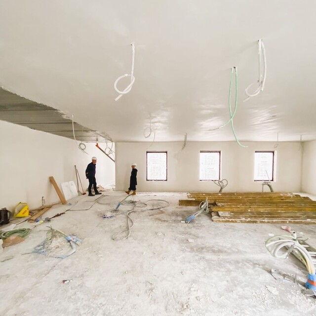 THE DUKE: all white on the construction site ⁠ ……